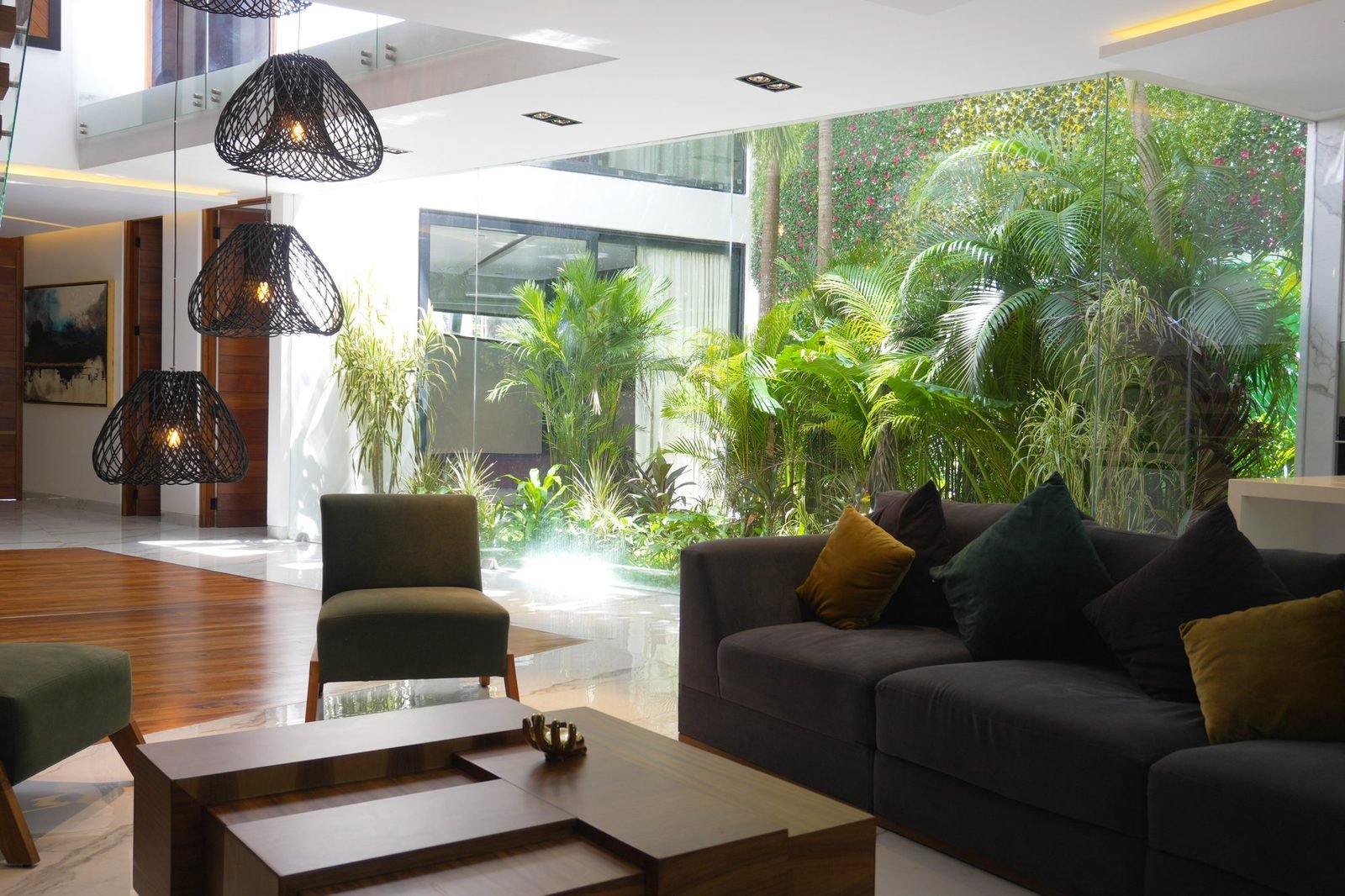 Casa 223 · Club Real — sala hacia la terraza