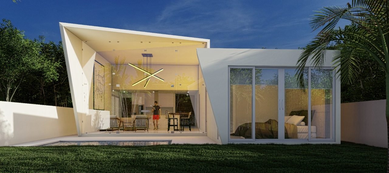 Render del proyecto de Casa Mayakoba, Playa del Carmen